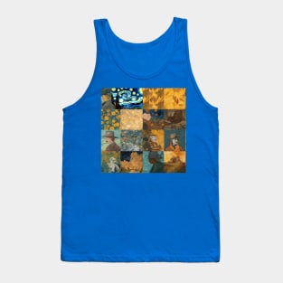 Van Gogh Paintings Mashup Tank Top